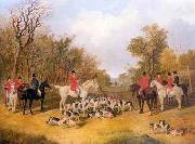 unknow artist Classical hunting fox, Equestrian and Beautiful Horses, 049. oil painting picture wholesale